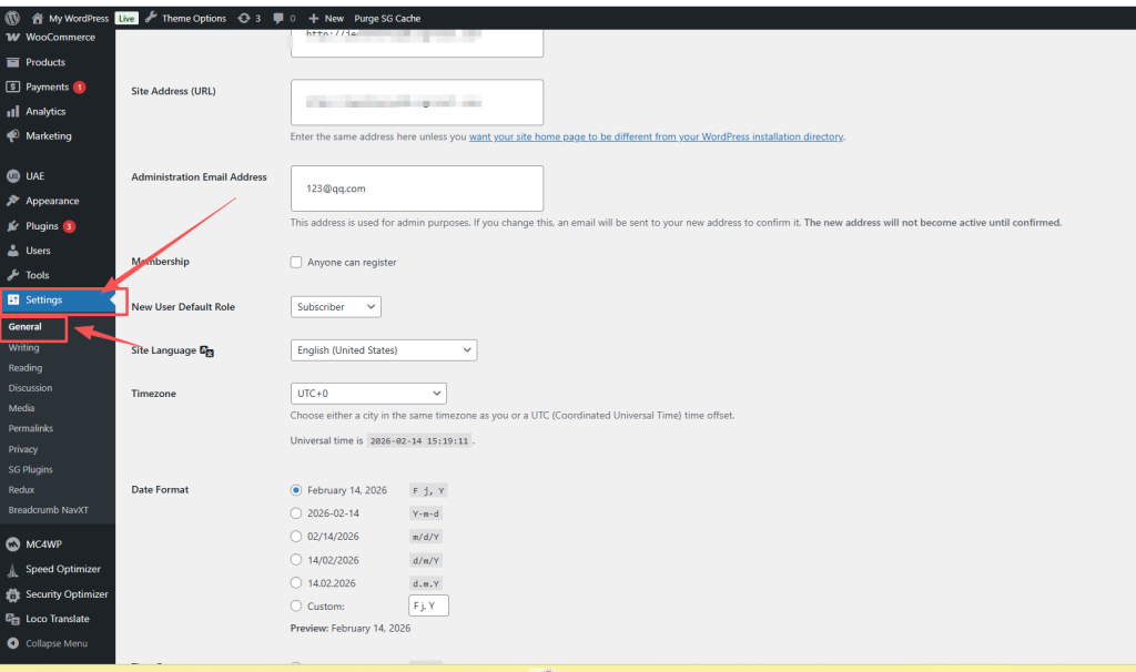 图片[1]-WordPress 语言设置教程：前台后台语言分开设置超详细步骤-趣咪跨境